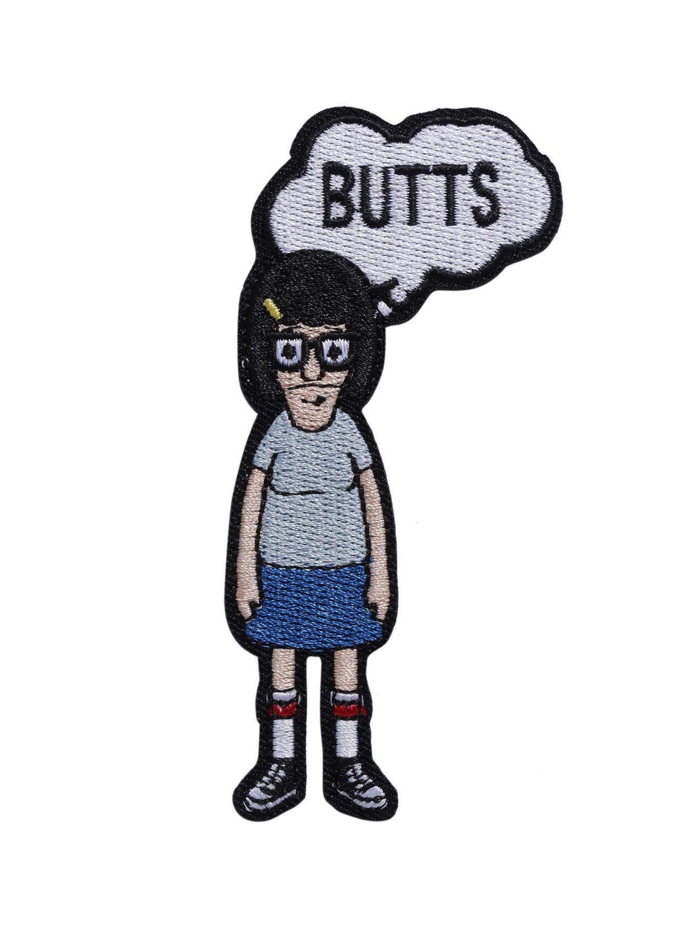 Bob's Burgers Tina Butts Iron-On Patch, , hi-res