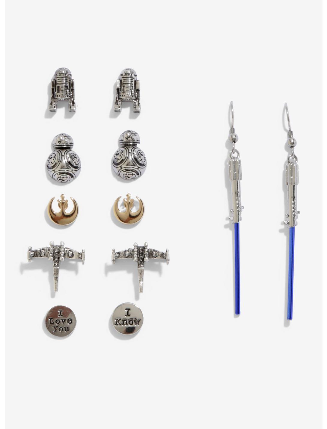 Star Wars Light Side Earrings, , hi-res