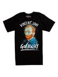 Vincent Van Go Away T-Shirt, BLACK, hi-res