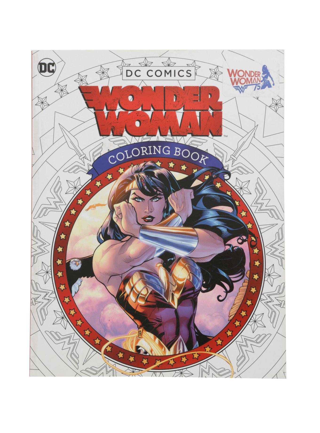 DC Comics Wonder Woman Coloring Book, , hi-res