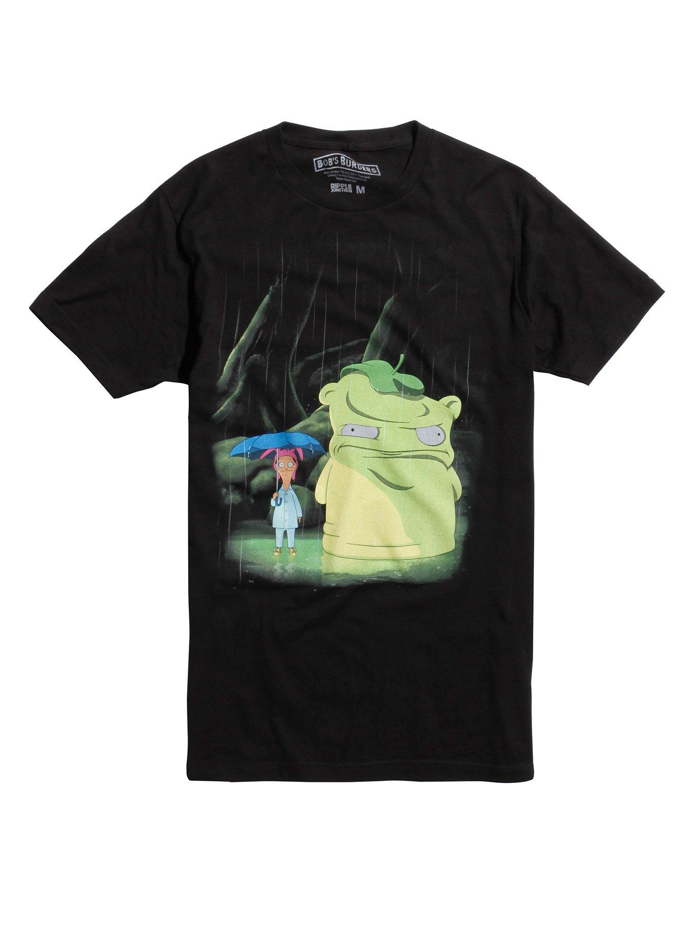 Bob's Burgers Bad Neighbor Kuchi Kopi T-Shirt, BLACK, hi-res