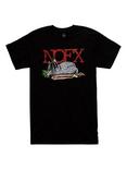 NOFX Drunk Rat T-Shirt, BLACK, hi-res