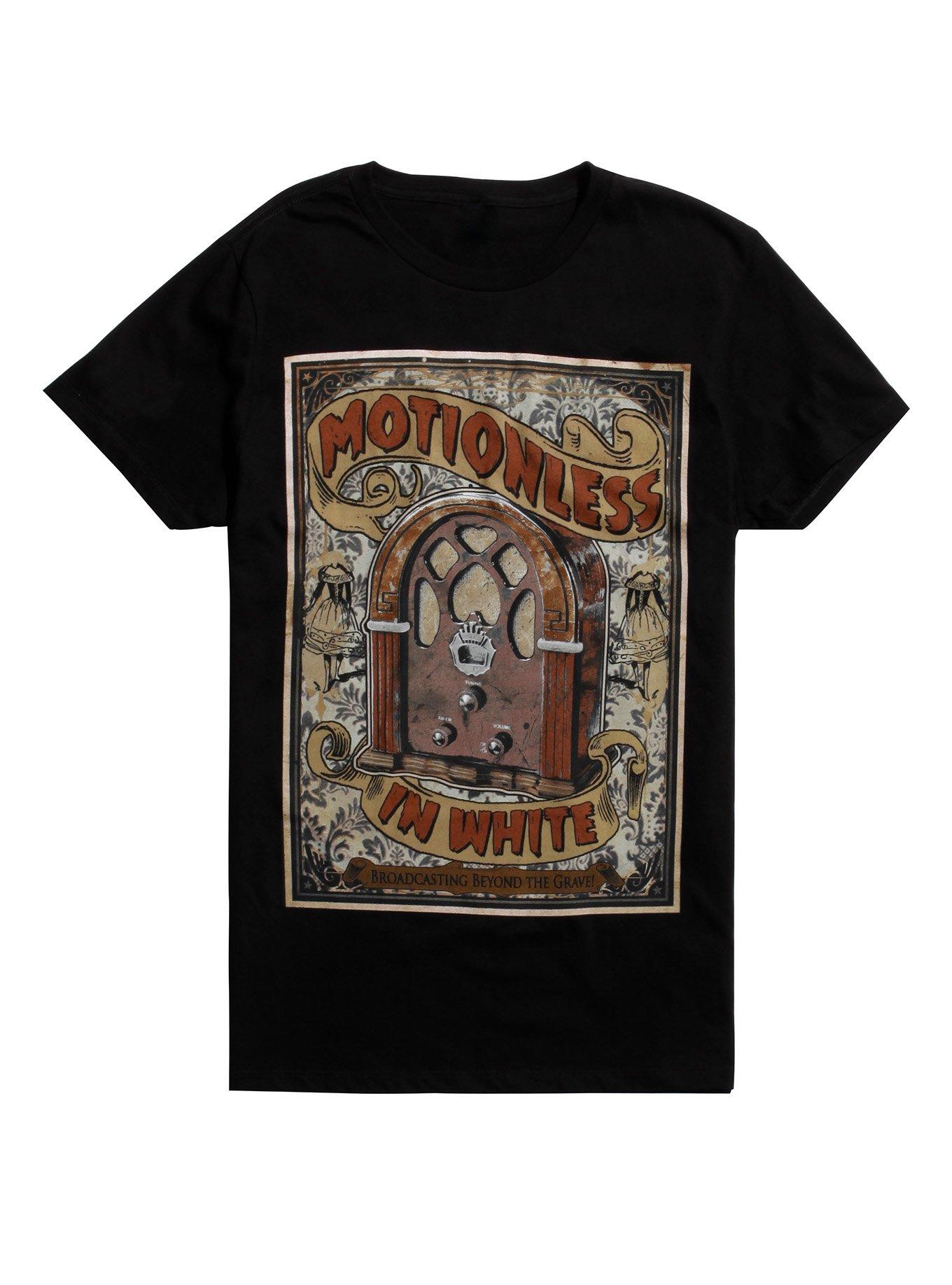 Motionless In White Radio T-Shirt, BLACK, hi-res