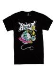 Attila UFO T-Shirt, BLACK, hi-res