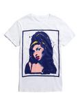 Amy Winehouse Pop Paint T-Shirt, WHITE, hi-res