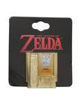 The Legend Of Zelda Gold Cartridge Enamel Pin, , hi-res
