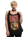 Five Finger Death Punch Bomb Girl Girls Tank Top Plus Size, BLACK, hi-res