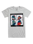 Marvel Guardians Of The Galaxy Vol 2. Album Grid T-Shirt, GREY, hi-res