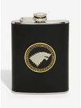 Game Of Thrones House Stark Leather Flask - BoxLunch Exclusive, , hi-res