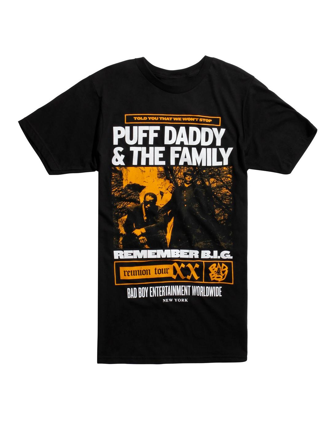 Puff Daddy And The Family Remember B.I.G. T-Shirt, BLACK, hi-res