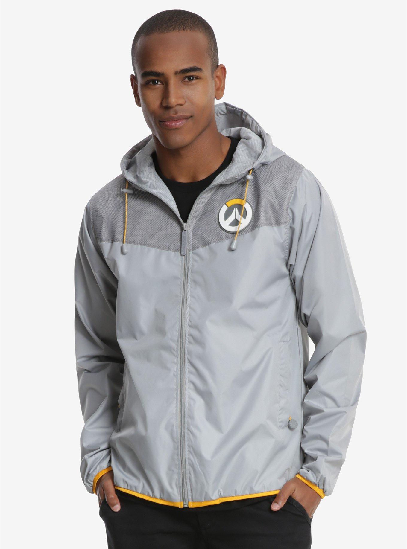 Overwatch Logo Windbreaker, GREY, hi-res