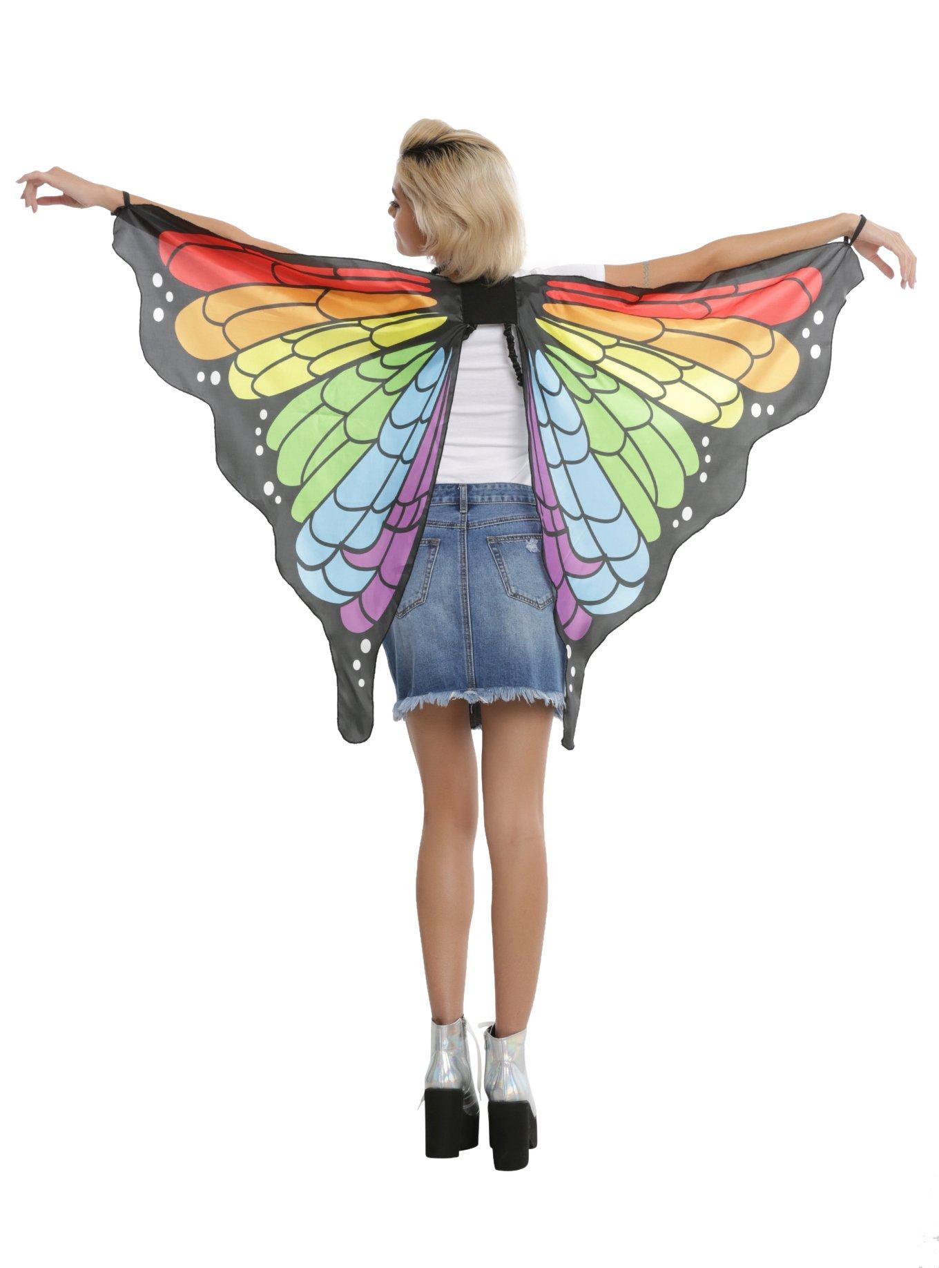 Rainbow Butterfly Wings, , hi-res