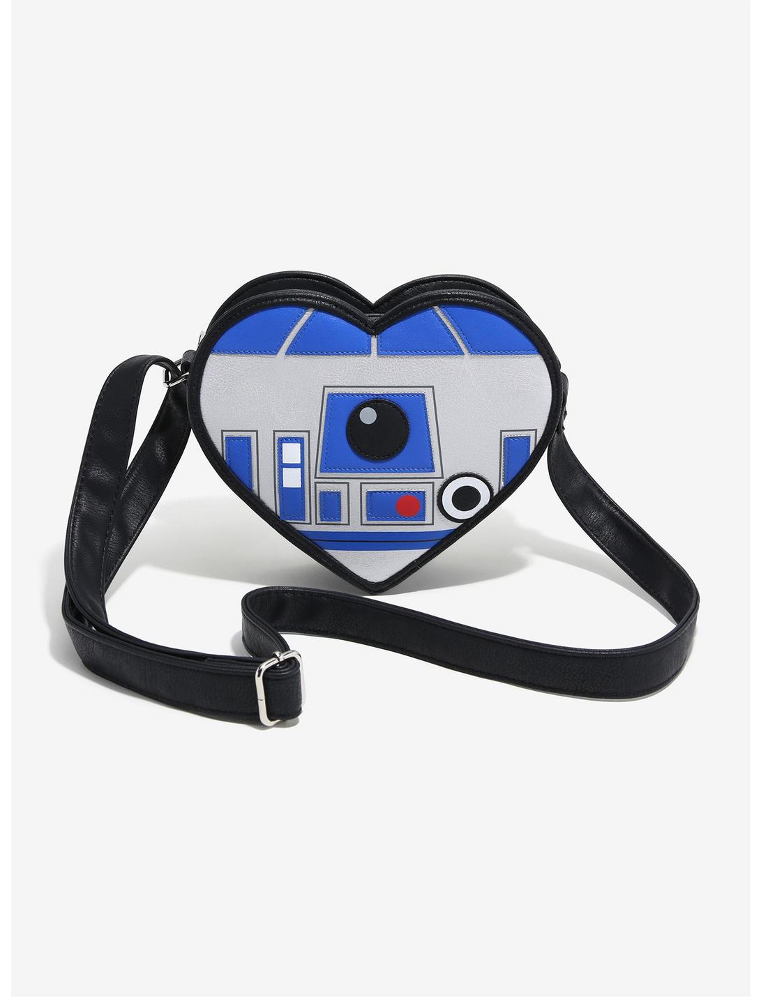 Loungefly Star Wars R2-D2 Heart Crossbody Bag, , hi-res