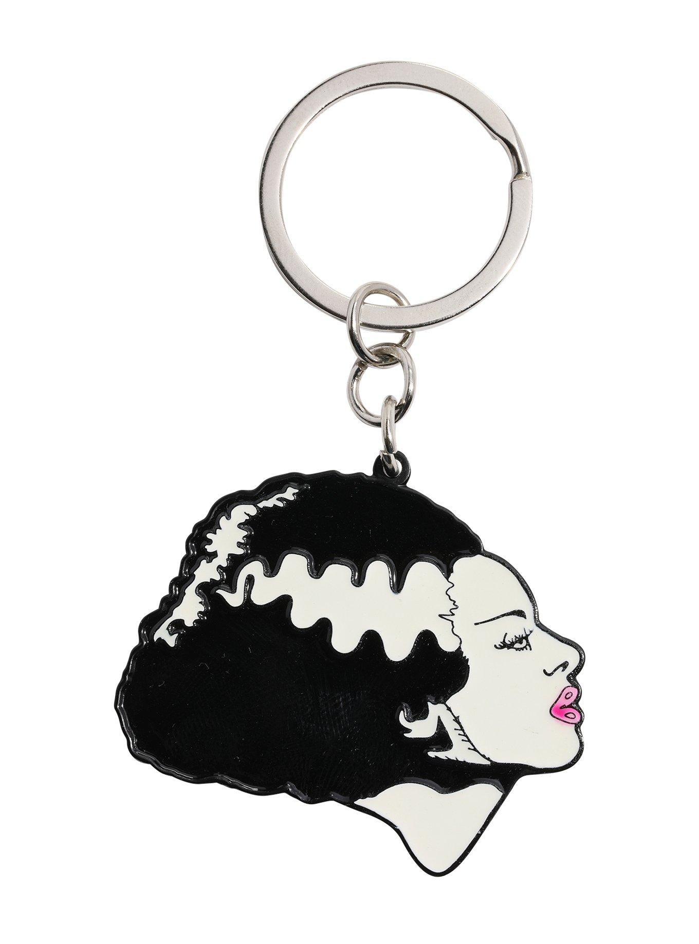 Frankenstein Bride Glow-In-The-Dark Key Chain, , hi-res