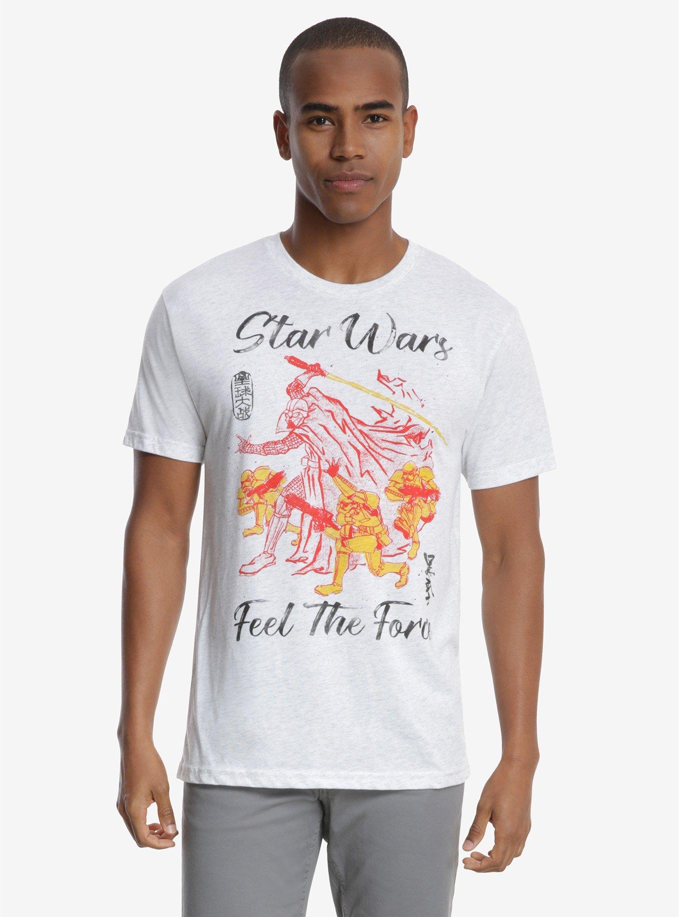 Star Wars Feel The Force T-Shirt, WHITE, hi-res