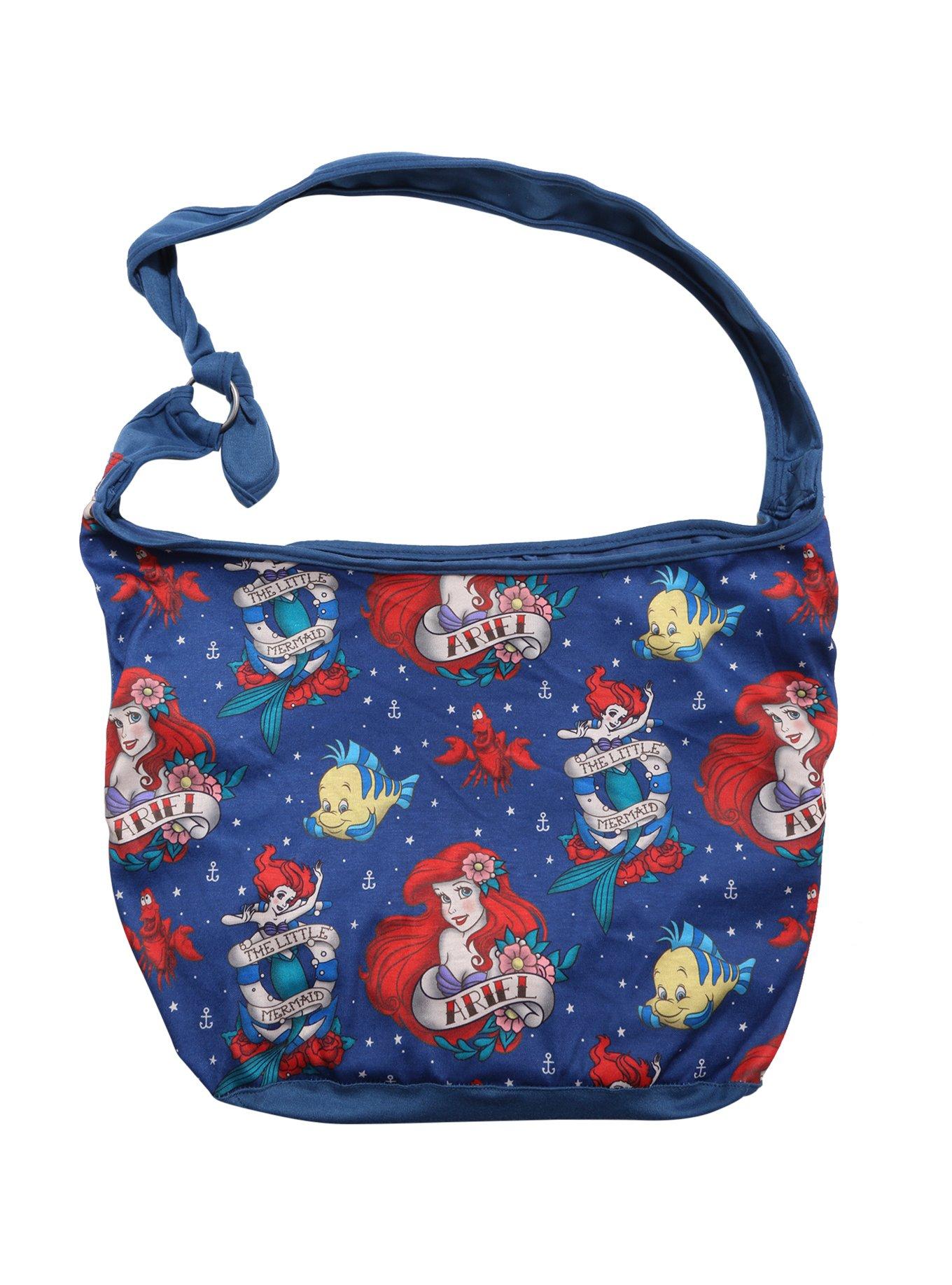 Loungefly Disney The Little Mermaid Tattoo Ariel Hobo Bag, , hi-res