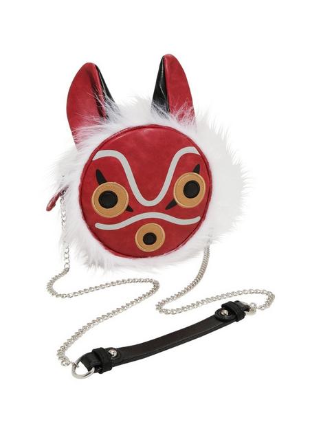 Studio Ghibli Princess Mononoke San\'s Mask Figural Crossbody Bag Our Universe Studio Ghibli Princess Mononoke San main image 4