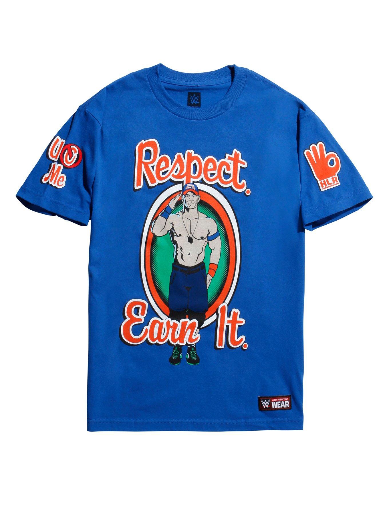 BoxLunch WWE John Cena Respect Earn It T-Shirt