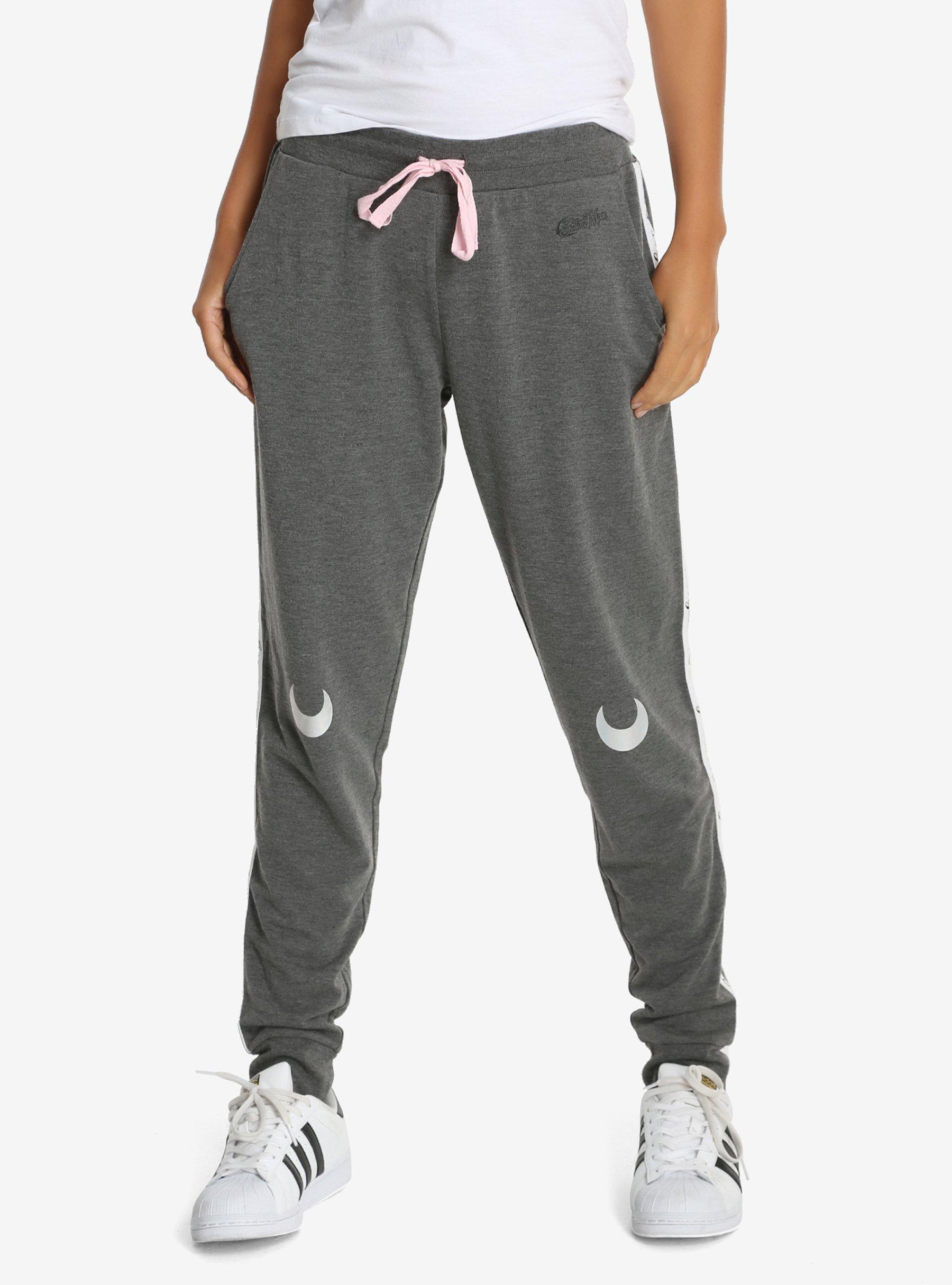 Sailor Moon Luna Jogger Pants, GREY, hi-res