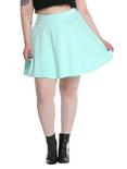 Mint Circle Skirt Plus Size, MINT, hi-res