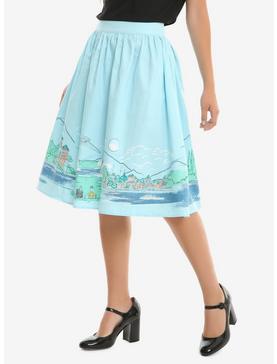 Plus Size Star Wars Naboo Landscape Woven Circle Skirt, , hi-res