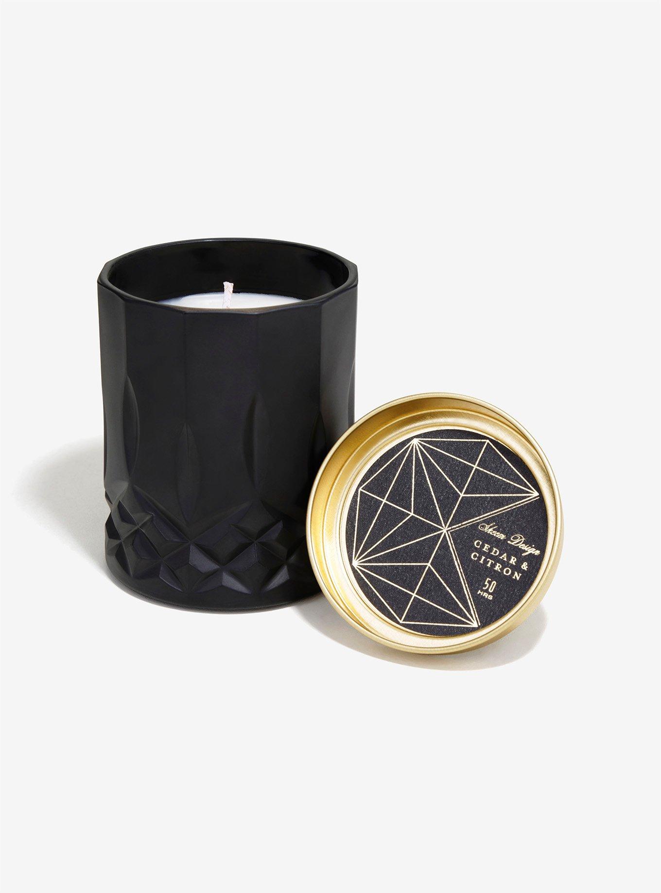 Skeem Black Axiom Cedar & Citron Candle, , hi-res