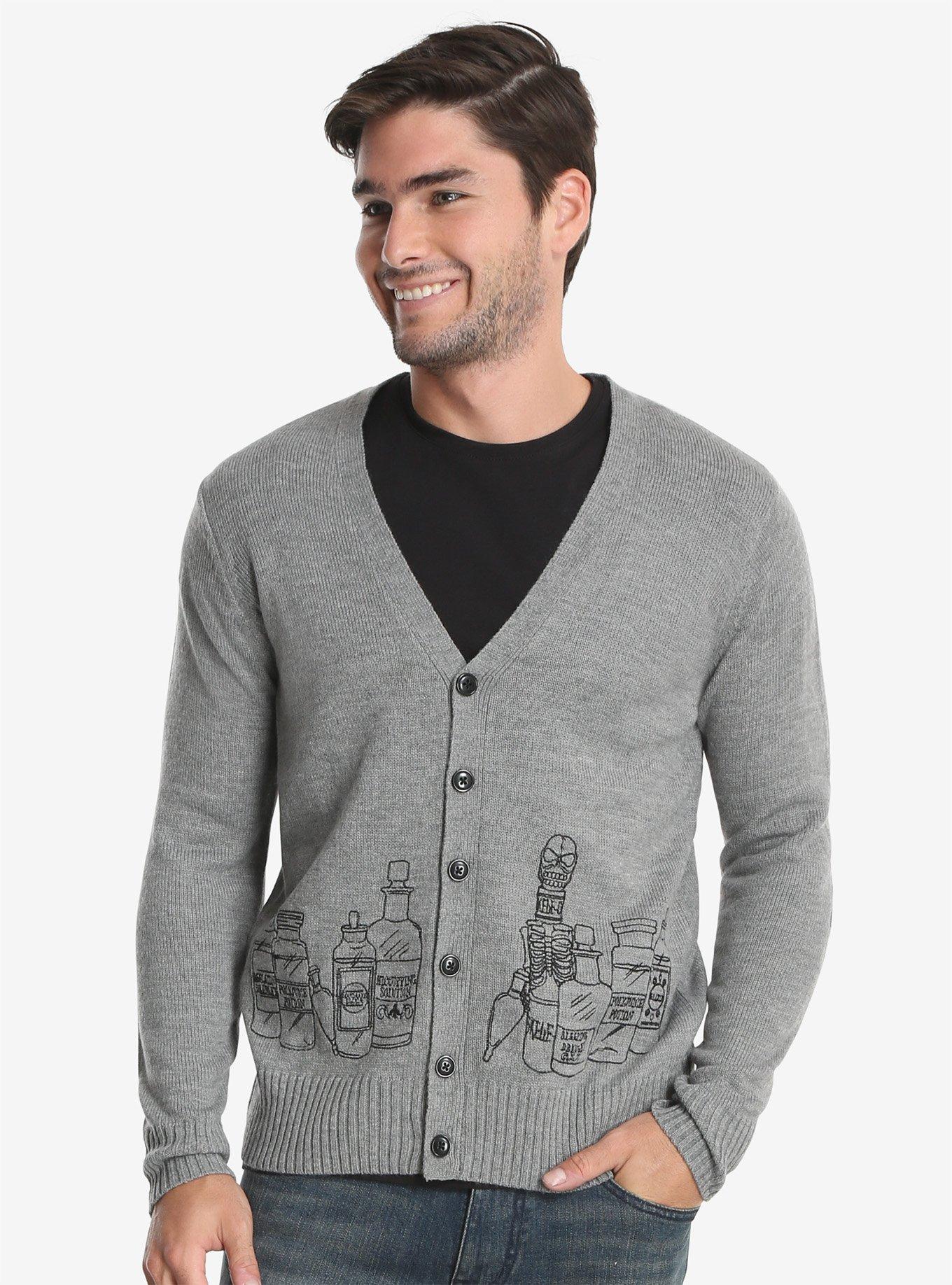 Harry Potter Potions Cardigan, GREY, hi-res