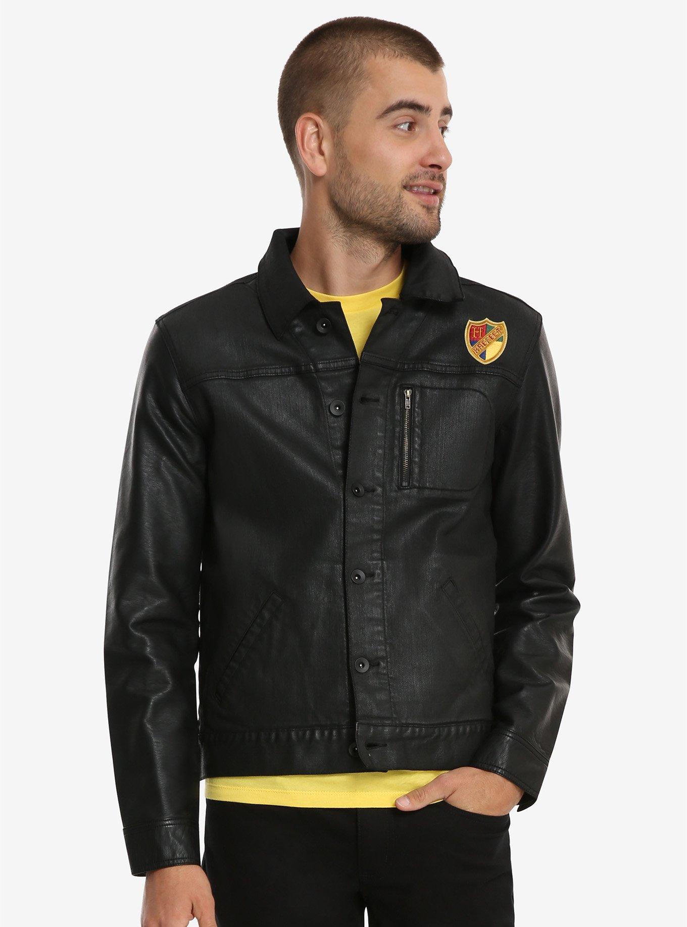 Harry Potter Hogwarts Crest Denim Jacket BoxLunch Exclusive BoxLunch