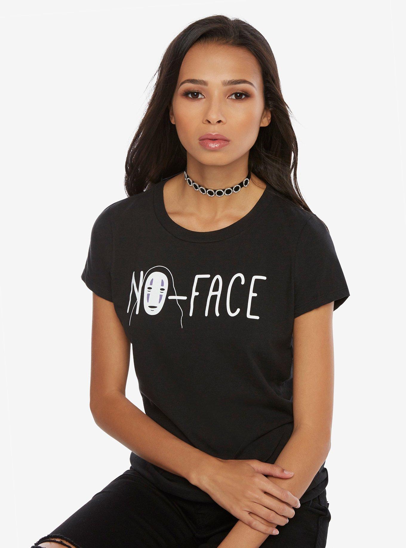 Studio Ghibli Spirited Away No Face T-Shirt, BLACK, hi-res