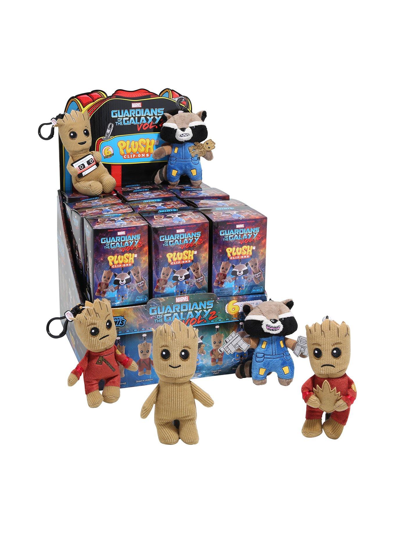 Marvel Guardians Of The Galaxy Vol. 2 Original Mini’s Clip-On Plush Blind Box, , hi-res