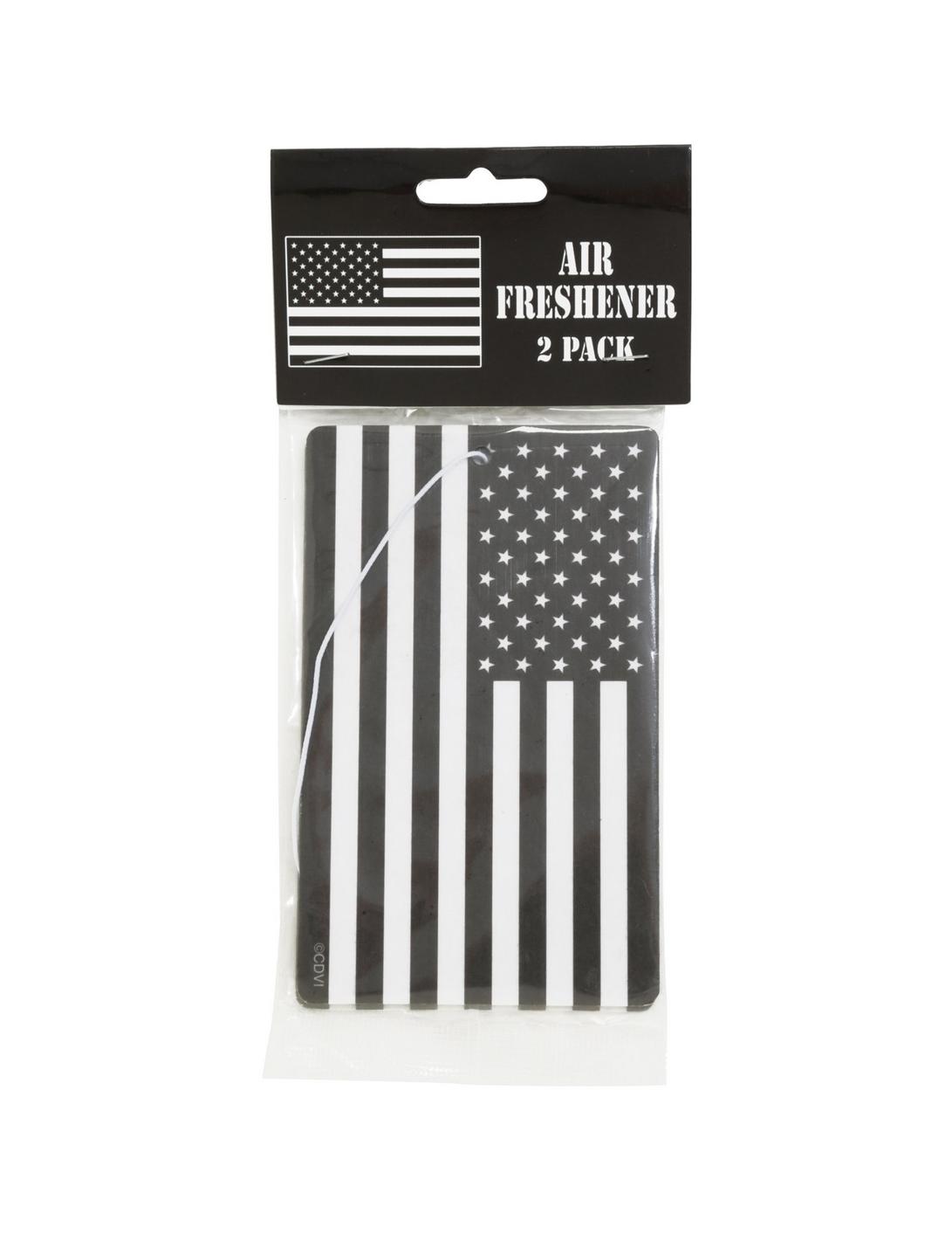 Black And White American Flag Air Freshener, , hi-res
