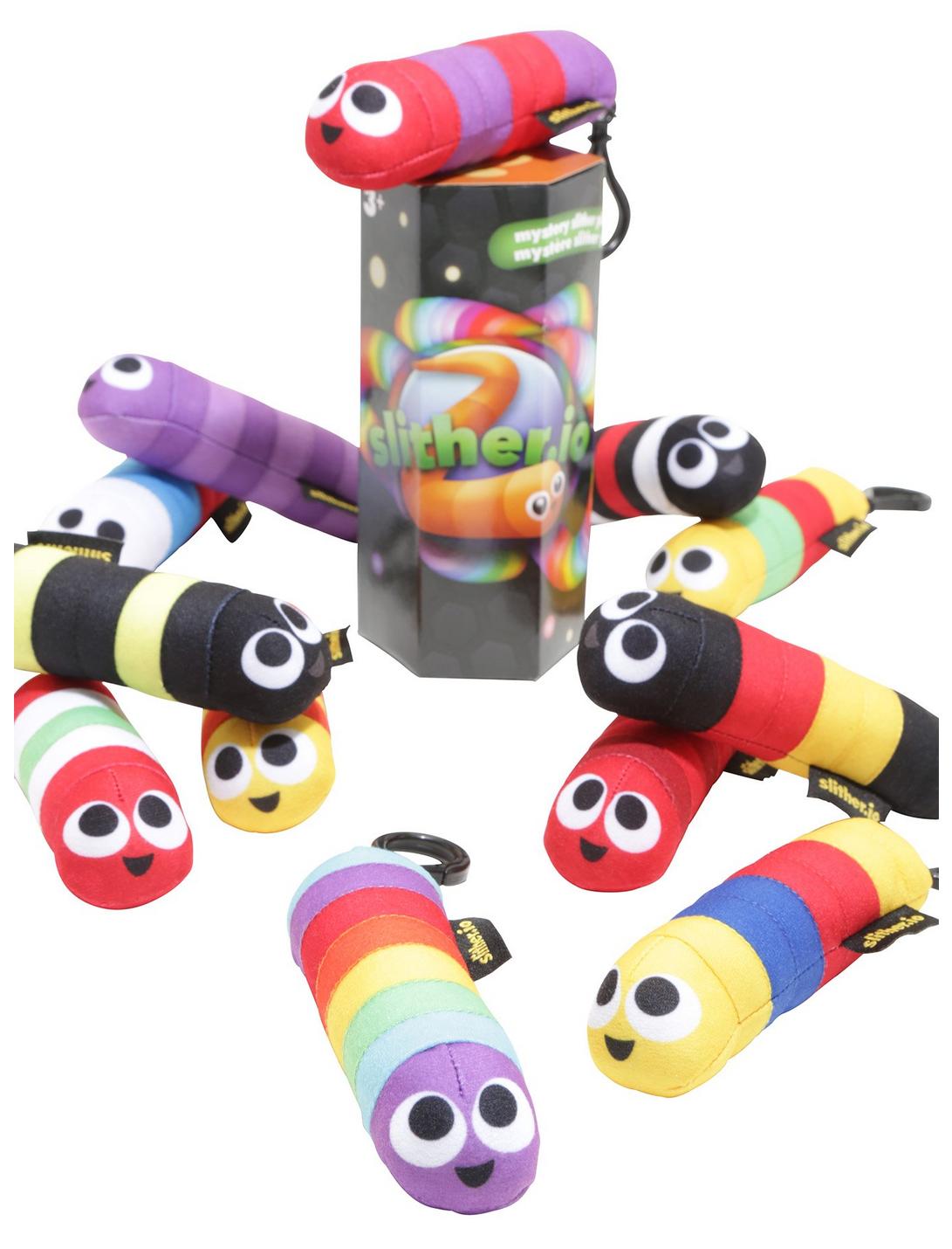 Slither.io Series 1 Mystery Slither Blind Box Clip-On Plush, , hi-res