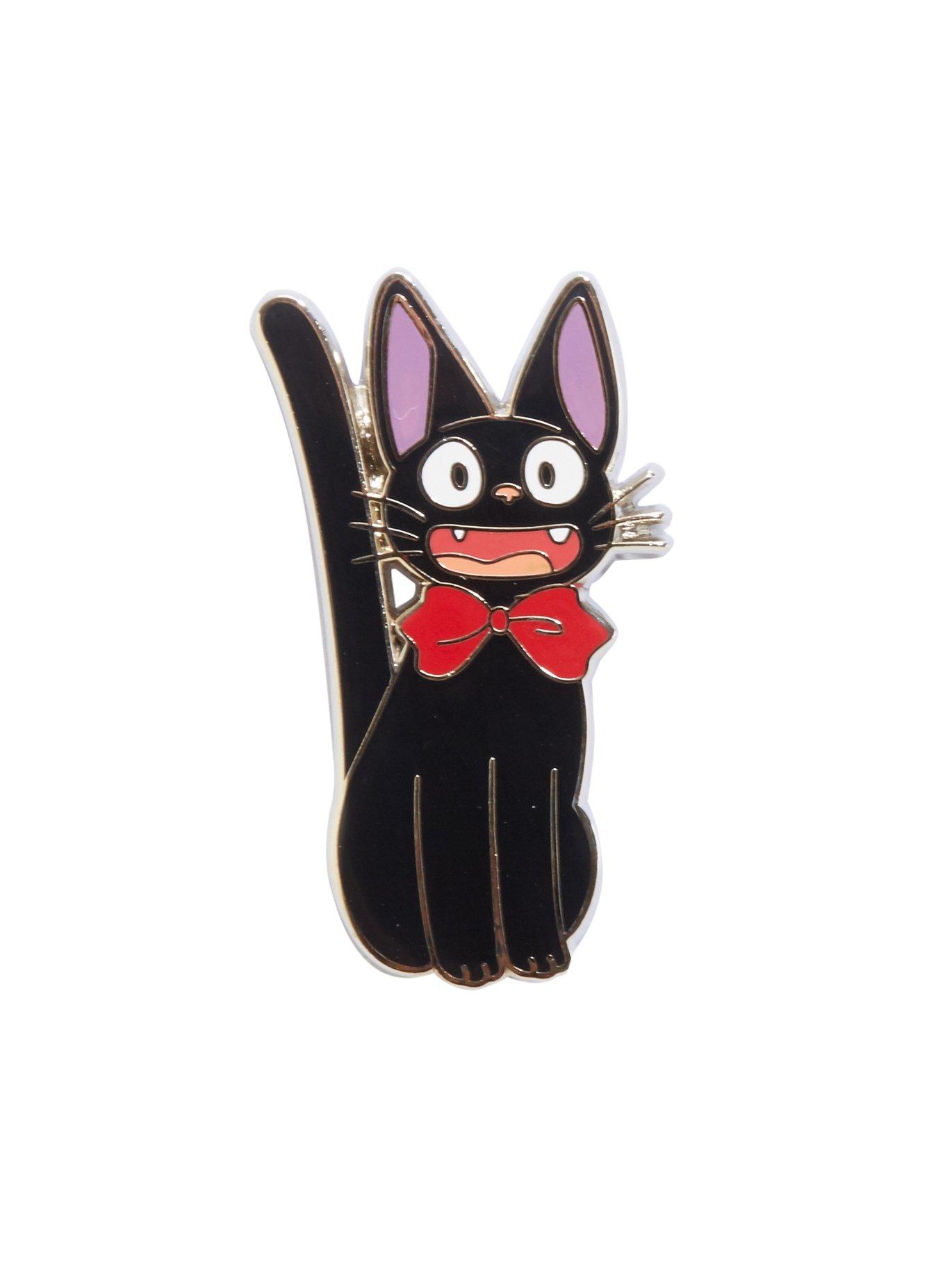 Studio Ghibli Kiki's Delivery Service Jiji Enamel Pin, , hi-res