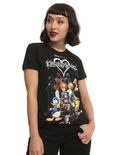 Disney Kingdom Hearts Group Girls T-Shirt, BLACK, hi-res