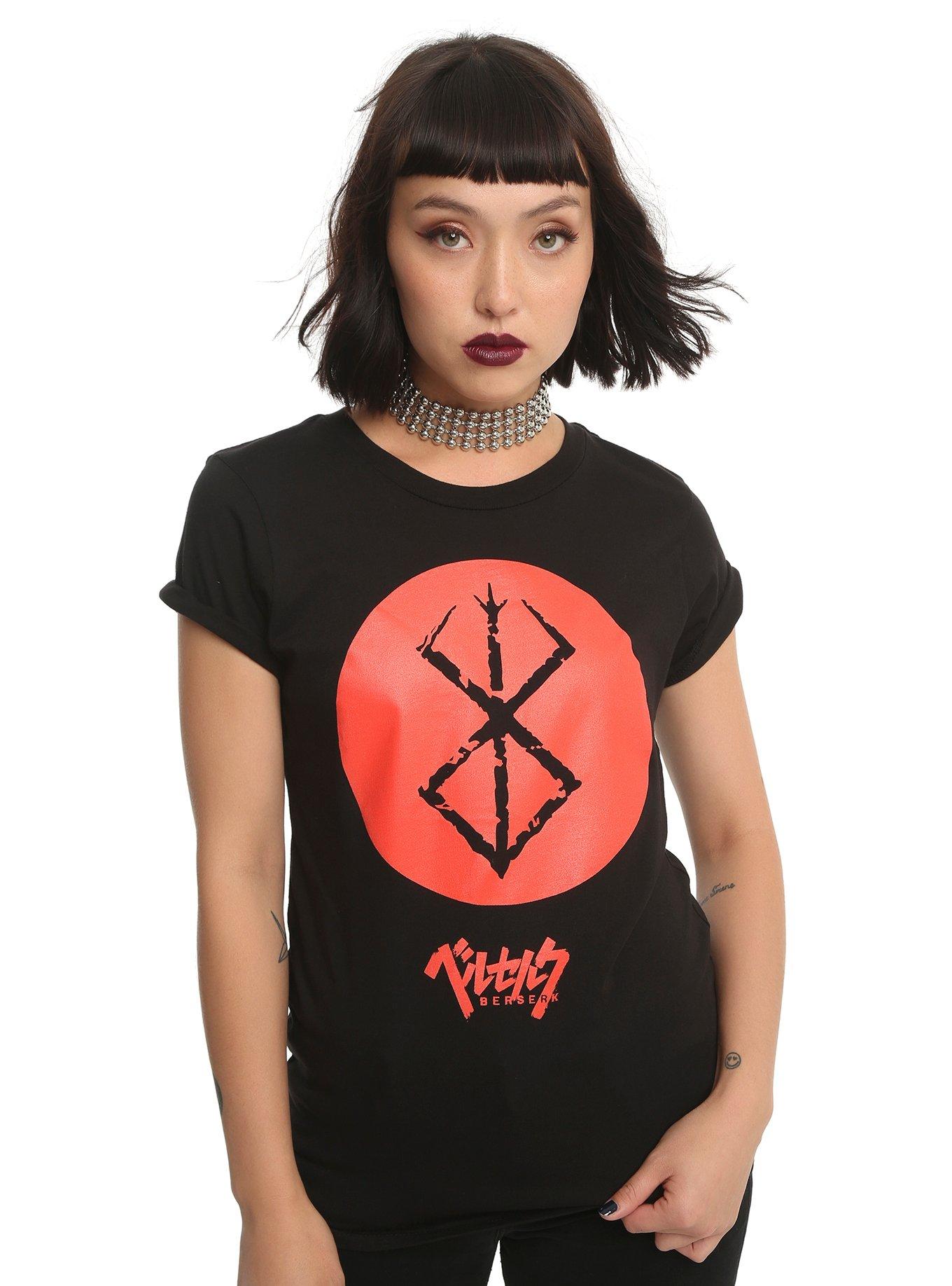 Berserk Brand Of Sacrifice Girls T-Shirt, BLACK, hi-res