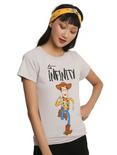 Toy Story Woody To Infinity Girls T-Shirt, GREY, hi-res