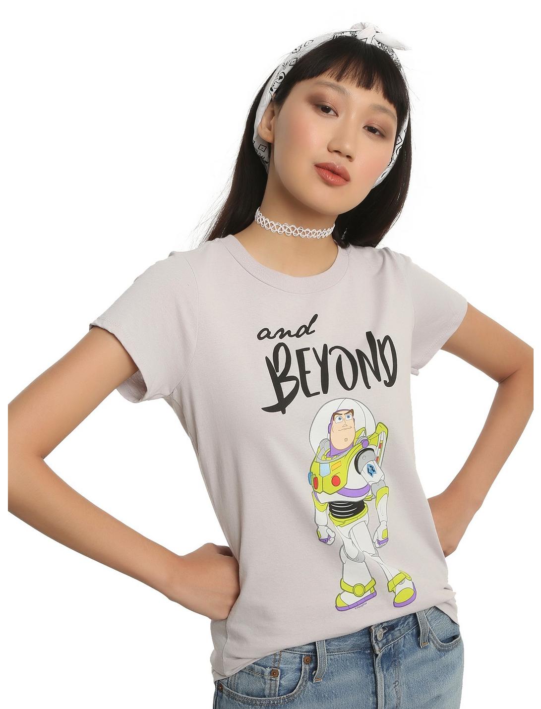 Toy Story Buzz Lightyear And Beyond Girls T-Shirt, GREY, hi-res