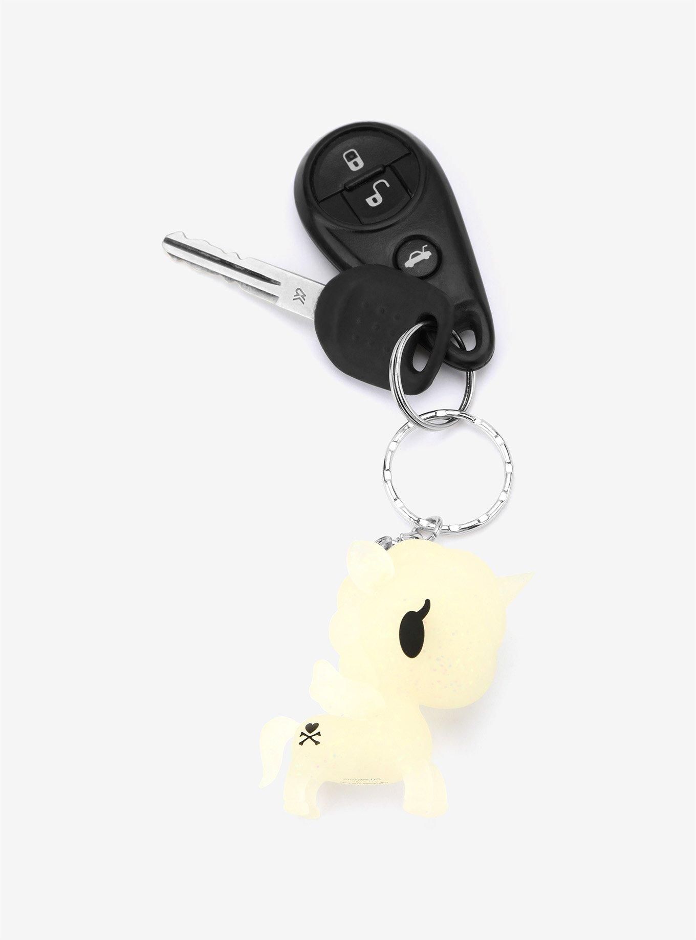 Tokidoki Glitter Unicorno Key Chain, , hi-res