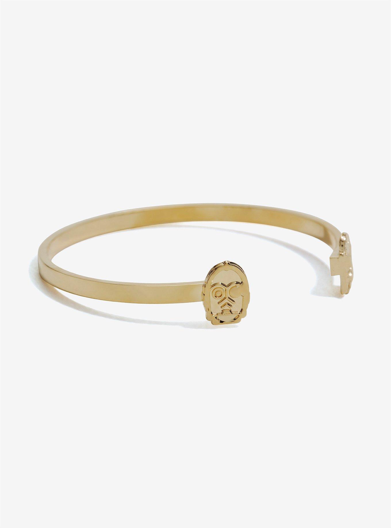 Love And Madness Star Wars R2-D2 & C-3PO Cuff Bracelet, , hi-res