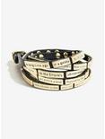 Love And Madness Star Wars: A New Hope Crawl Leather Wrap Bracelet, , hi-res