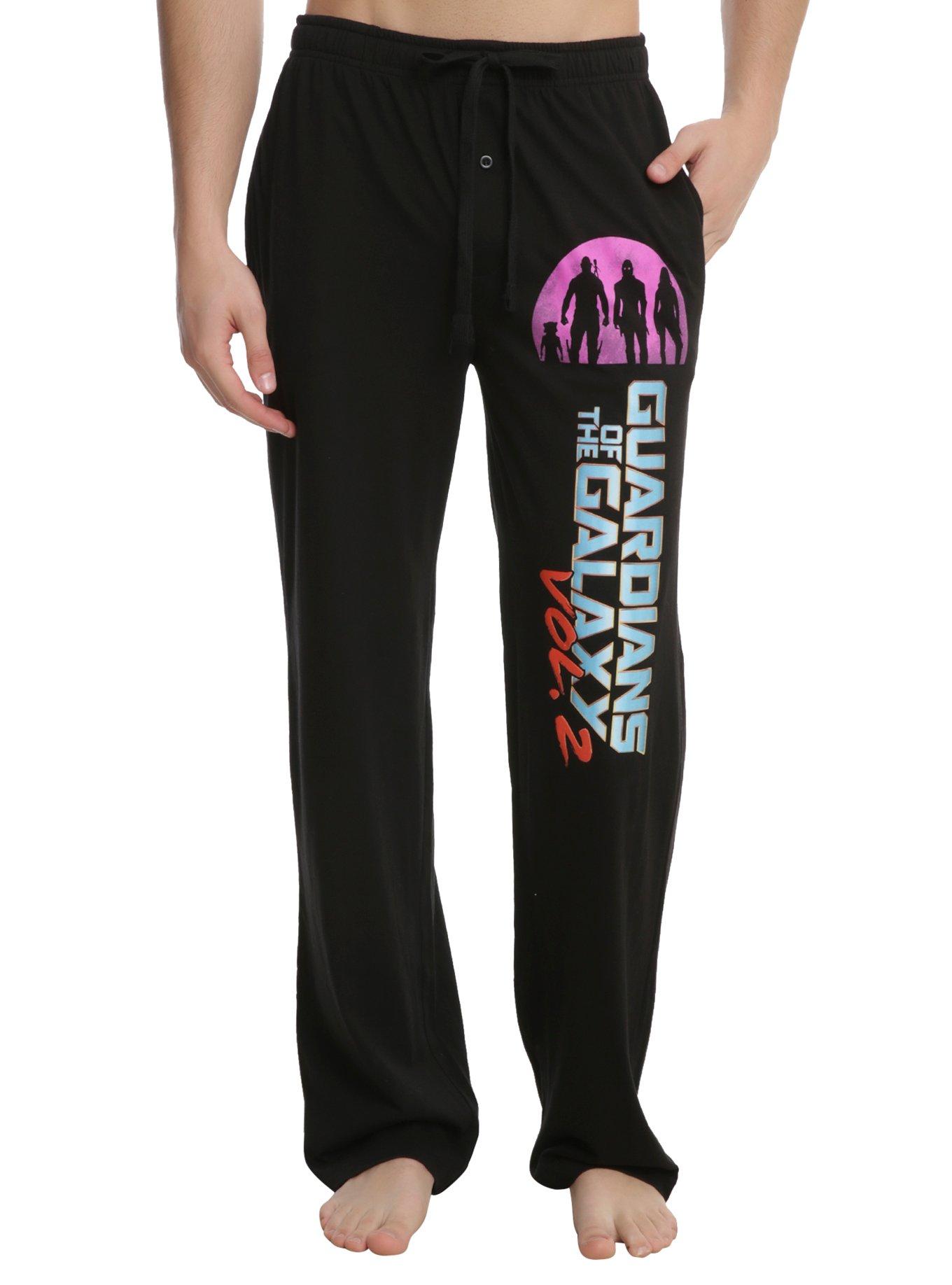 Marvel Guardians Of The Galaxy Vol 2. Guys Pajama Pants, BLACK, hi-res