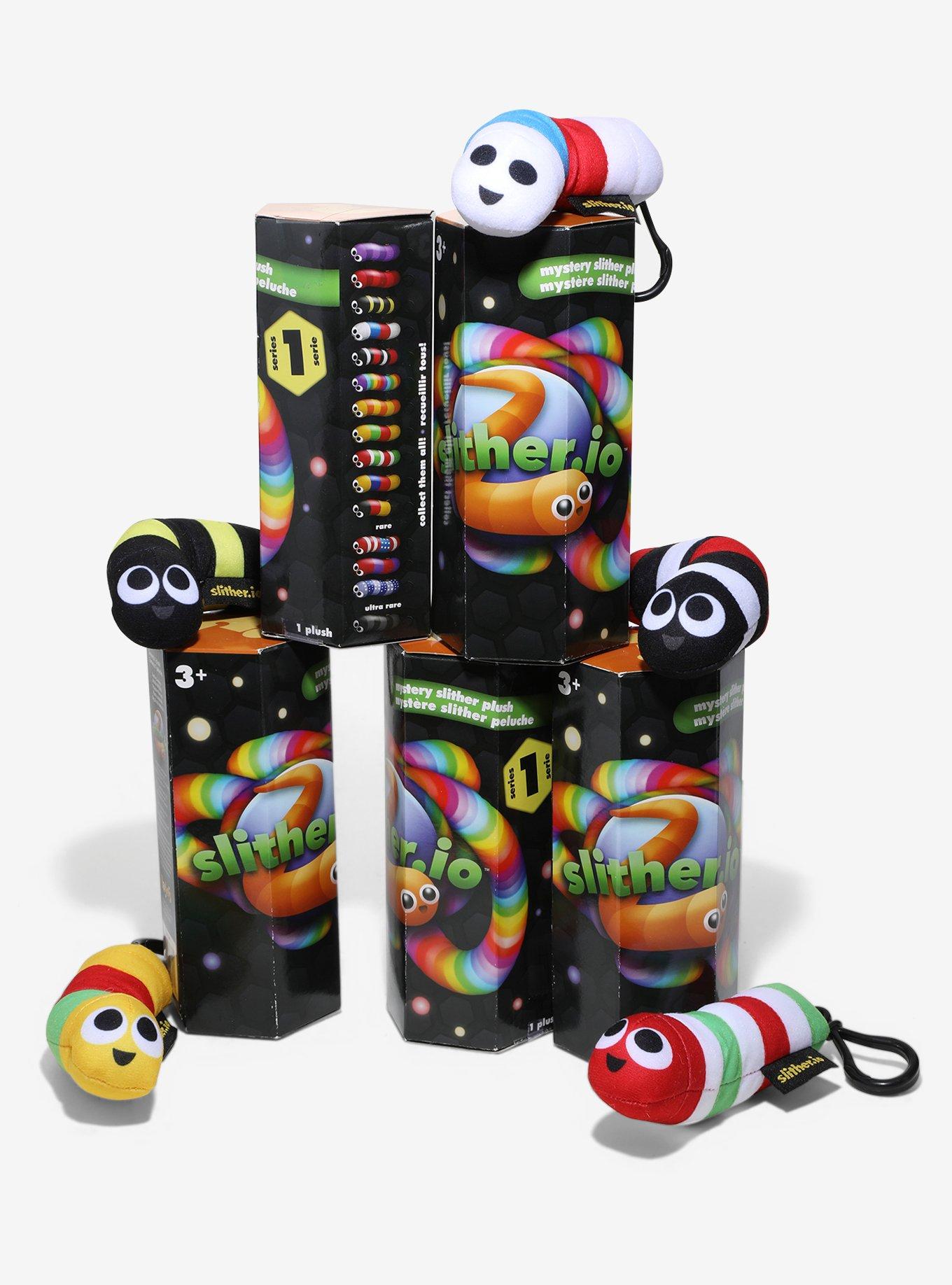 Slither.io Series 1 Blind Box Plush Clip-on Keychain Toys