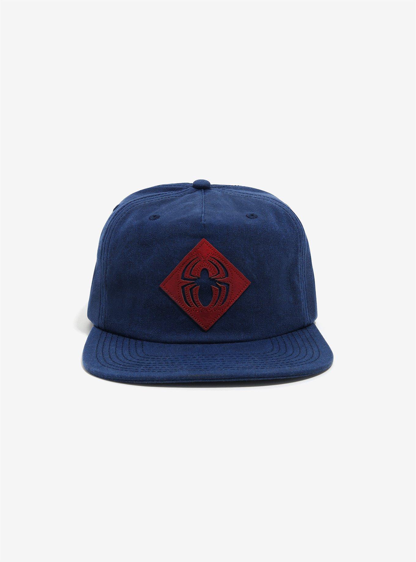 Marvel Spider-Man Logo Snapback Hat - BoxLunch Exclusive, , hi-res
