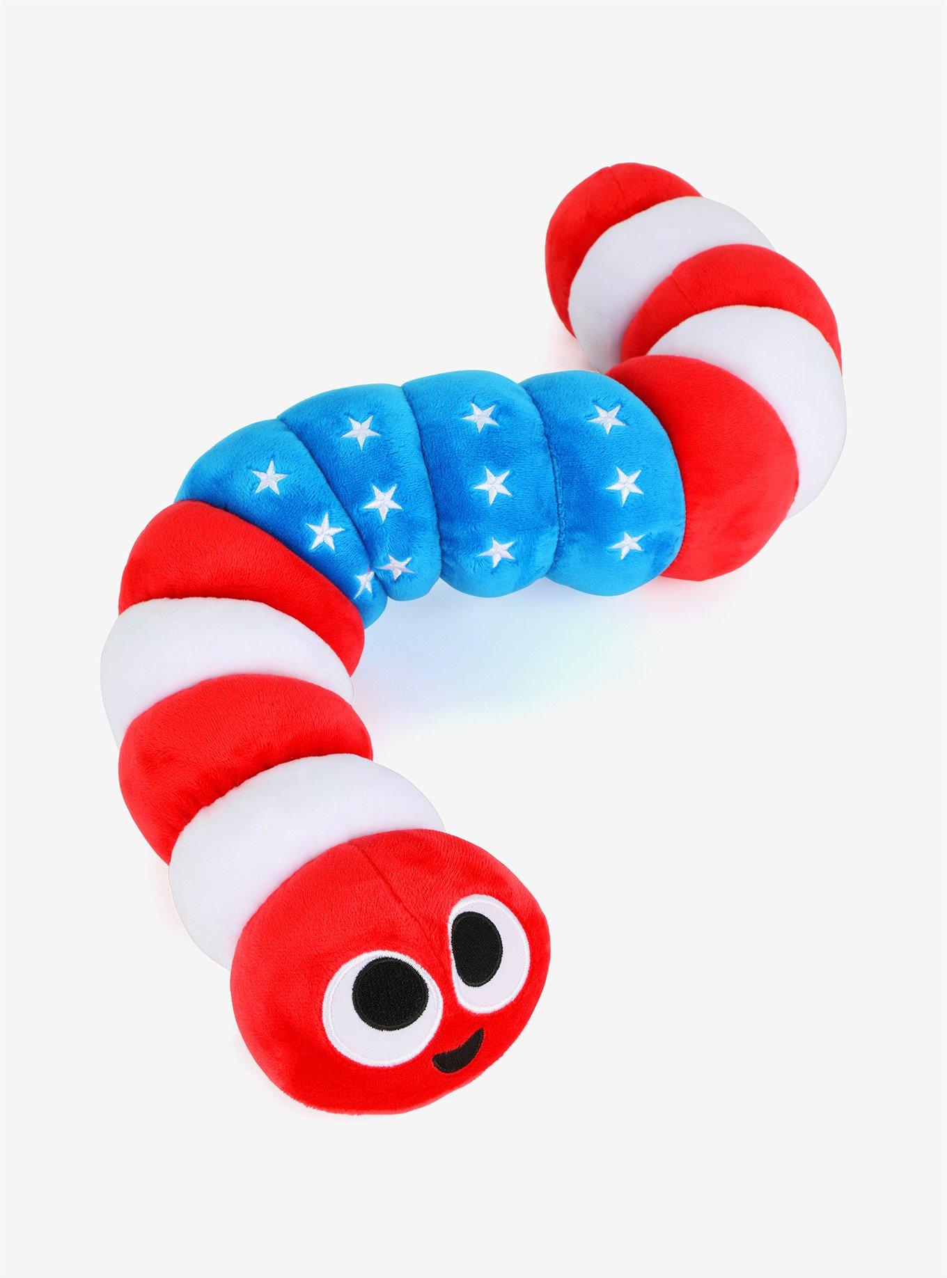 Slither.io Assorted Styles Bendable 4 Inch Plush Toy - 1 Supplied
