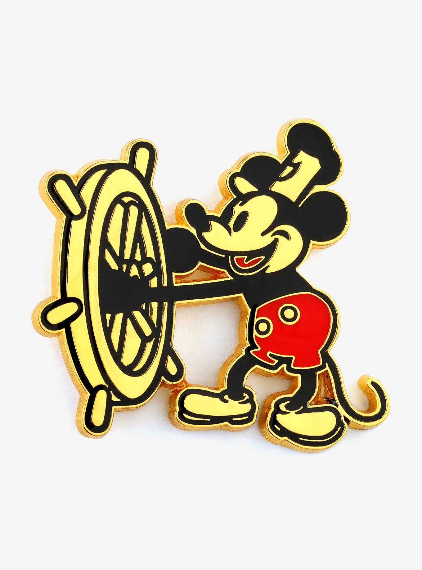 Disney Mickey Mouse Steamboat Willie Enamel Pin | BoxLunch