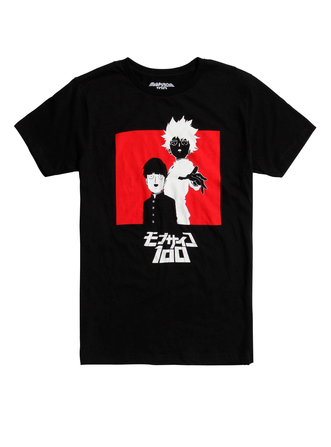 Mob Psycho 100 Duo T-shirt, BLACK, hi-res