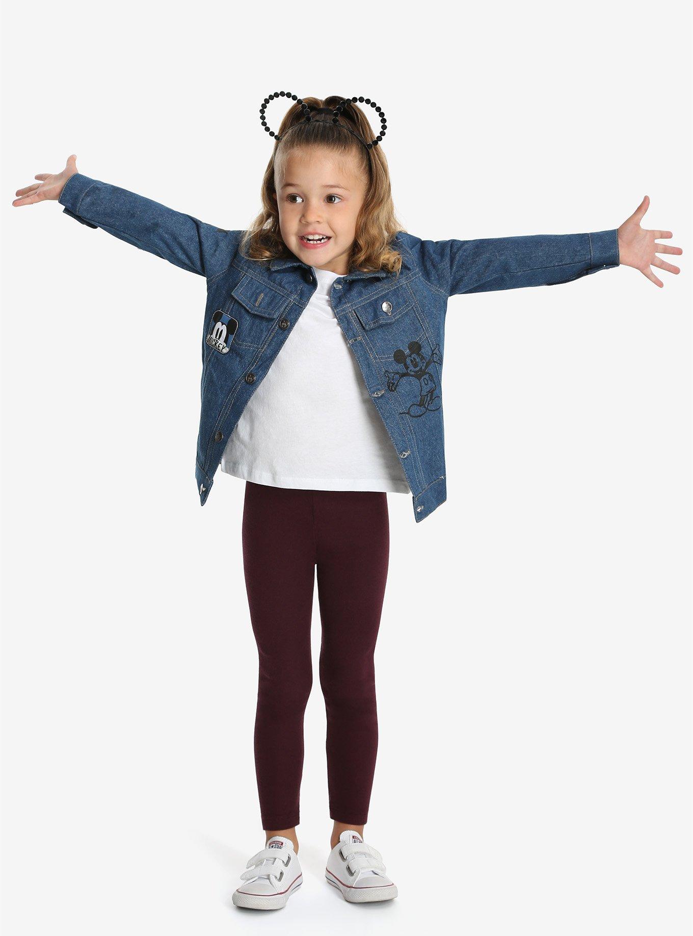 Disney Mickey Mouse Toddler Denim Jacket, BLUE, hi-res