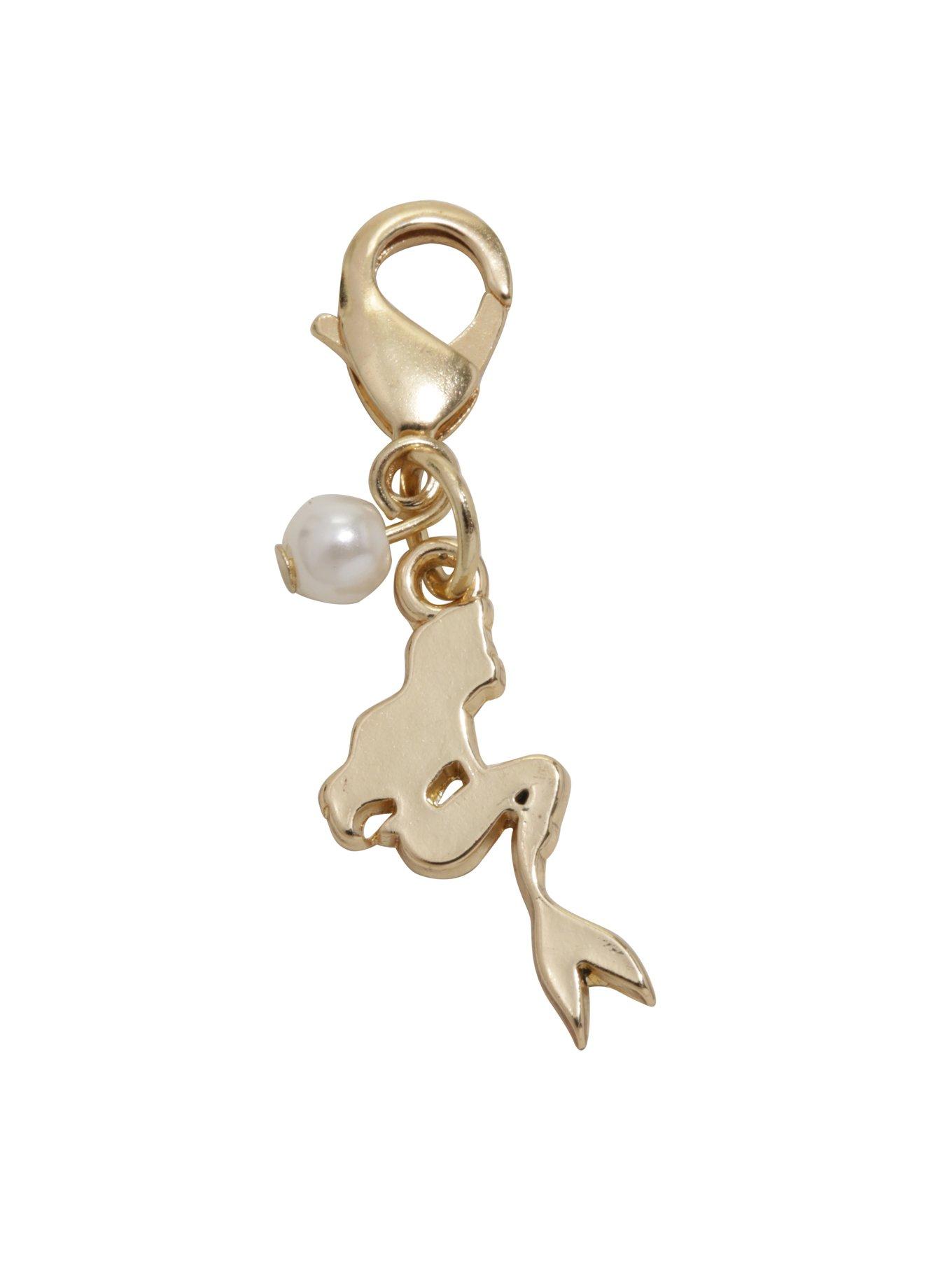 Disney The Little Mermaid Pearl Ariel Charm, , hi-res