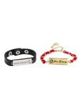 Disney Beauty And The Beast His & Her Bracelet Set, , hi-res