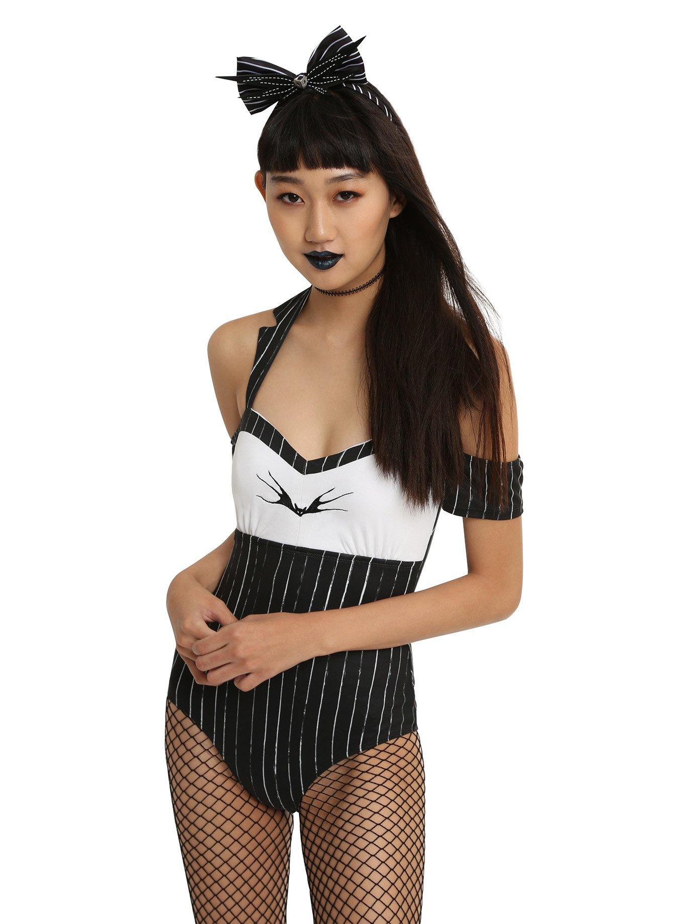 The Nightmare Before Christmas Jack Skellington Cosplay Bodysuit Hot Topic